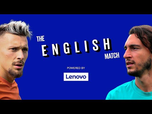 THE ENGLISH MATCH | INTER X LENOVO | RADU  DARMIAN 