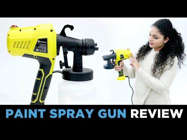 BuildSkill Paint Sprayer Review | Electric Paint Spray Gun Review | Electric Paint Sprayer Review