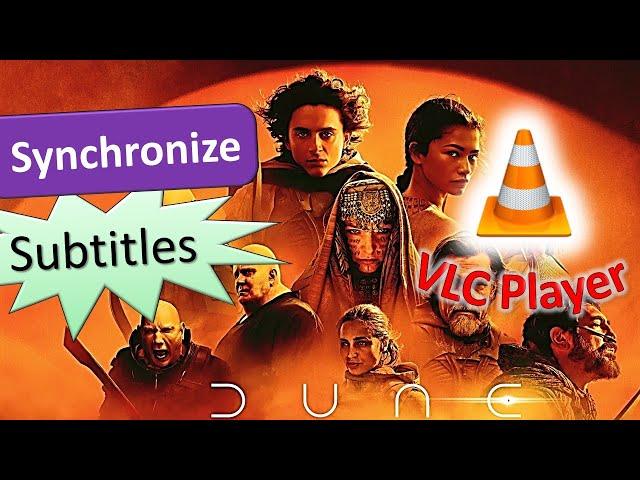 How to Sync Subtitles in VLC Player | How to Sync Captions in VLC Player | Sync Subs in VLC Player