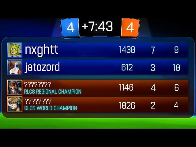 THE DAY I CARRIED THE JATOZORD IN ROCKET LEAGUE...