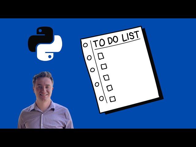 How To Code A To Do List App In Python | Programming Tutorials For Beginners