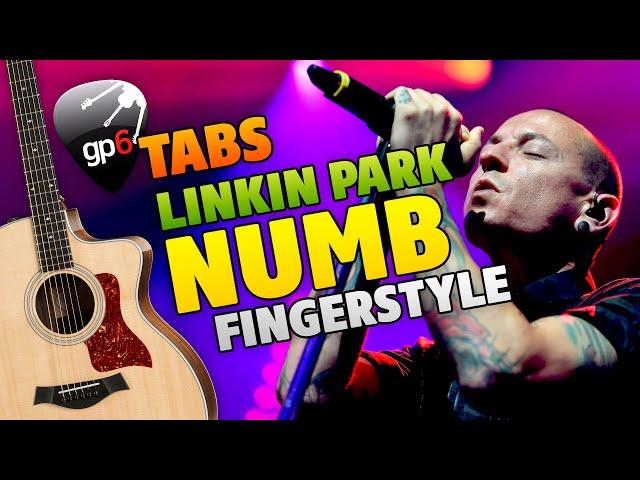 Linkin Park – Numb (Fingerstyle Guitar Cover, TABS and KARAOKE)