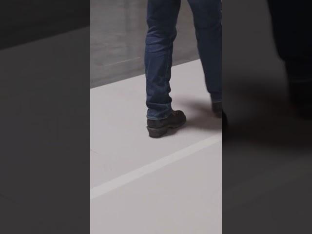 Seaming Floor Protection with GaffGun™ #construction #constructiontips #kraftpaper #builderboard
