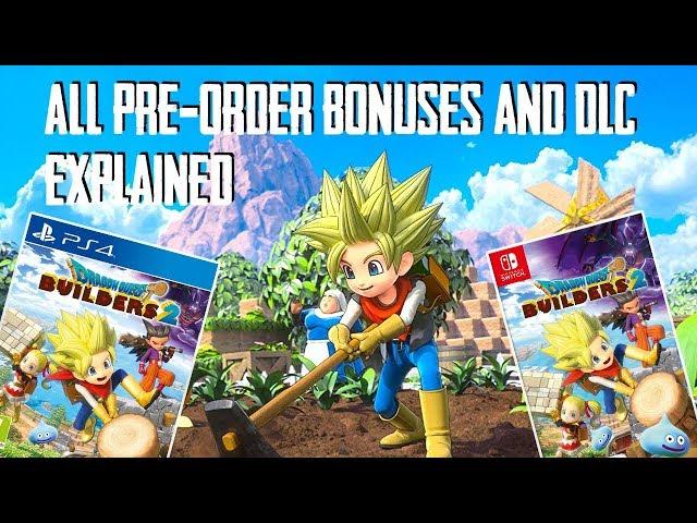 Let's talk about all Pre-order bonuses and DLC! DBQ2