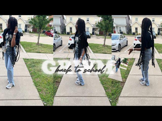 GRWM FIRST DAY OF SCHOOL | Jariahlashea 