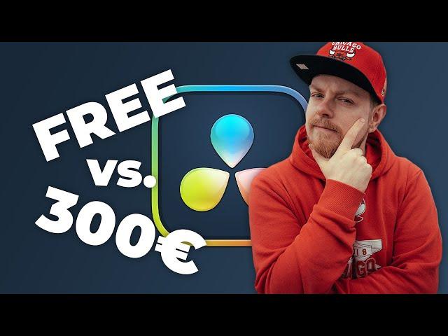 DaVinci Resolve Studio vs Free I Kurz zusammengefasst