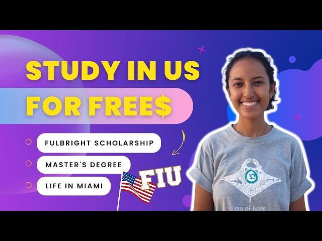 Study in the US for FREE | Interview with Master’s student at FIU