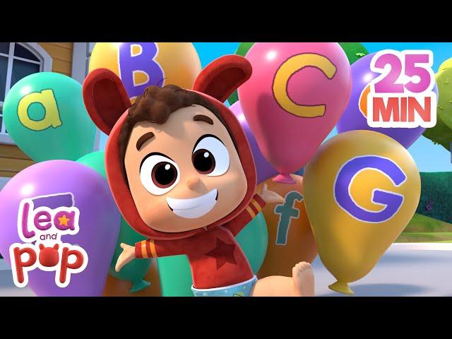 The ABC Song | Collection of children`s songs | Kids SONGS | Lea and Pop Best Baby Songs