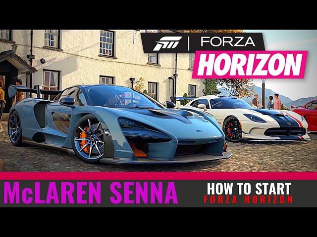 FORZA HORIZON 4 - HOW TO DRIVE MCLAREN SENNA | TRAILER | GOLIATH RACE GAMEPLAY