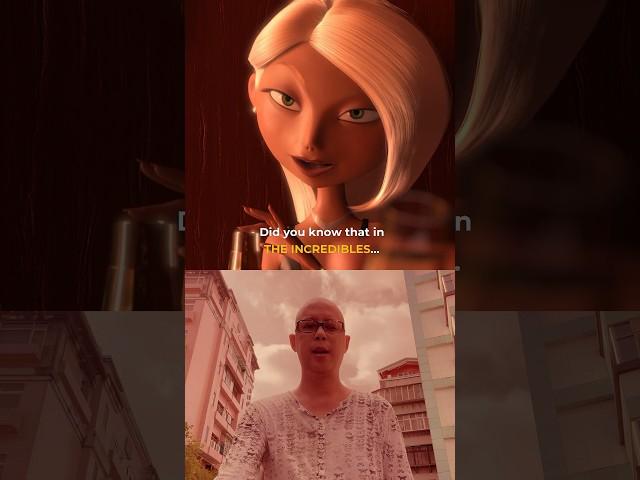 Did you know that in THE INCREDIBLES...