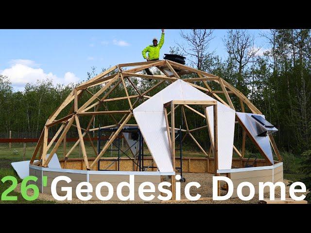 Building Our Geodesic Dome Part 1| Arctic Acres