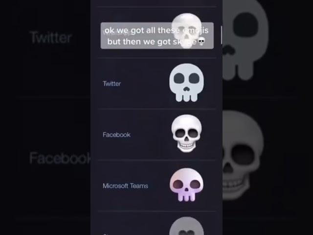 Skype skull emoji aughhh meme emojipedia #meme #memes