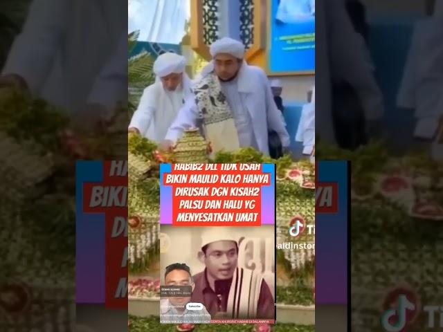 BUBARKAN MAULID! BUYA ARRAZY GERAM TAMPAR PENDONGENG HALU BOHONG KOTOR KH IMAD TUMPAS HABIB PALSU