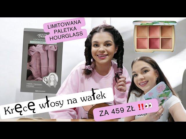 VLOG: KRĘCĘ WŁOSY NA WAŁEK ; PALETKA ZA 459 zł / Klaudusiaa