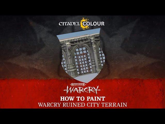 How to Paint: Warcry Ruined City Terrain