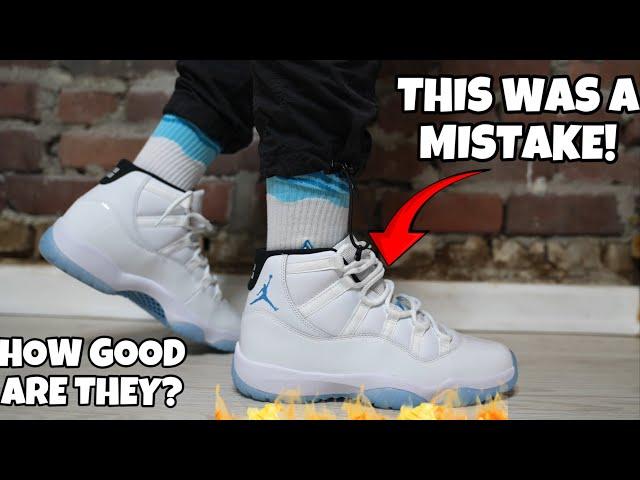 YOU MAY BE DISAPPOINTED! HOW GOOD ARE THE JORDAN 11 “LEGEND BLUE” REALLY?