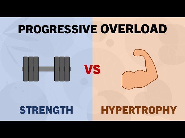 Progressive Overload for Strength vs Hypertrophy Training | How to Progress Training Variables