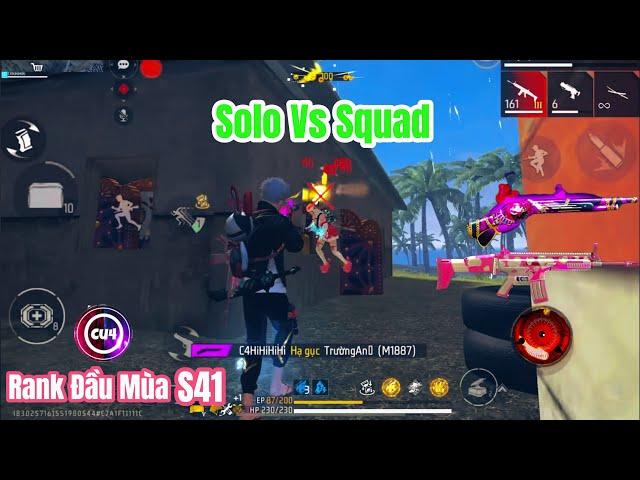 C4 Leo Rank Đầu Mùa Trực Tiếp Trên Live Solo Vs Squad M1887 + Scar3Chip Bộ Đôi Hủy Diệt!