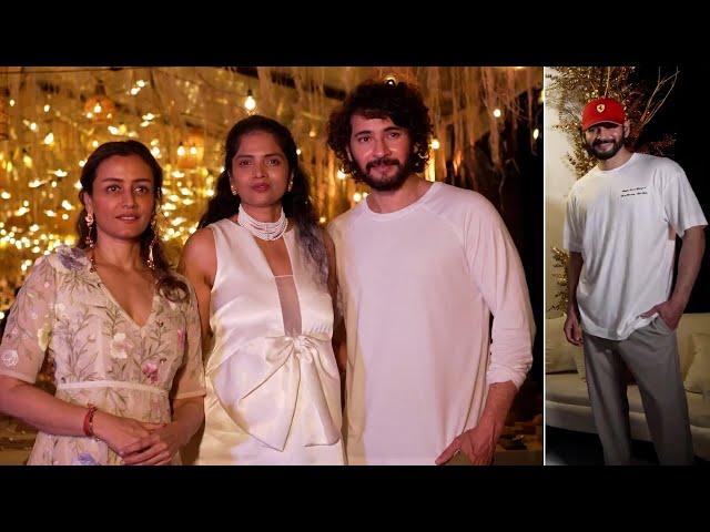 Mahesh Babu Family Exclusive Footage From Maldives Party Event | Chiranjeevi, Nagarjuna, Venkatesh