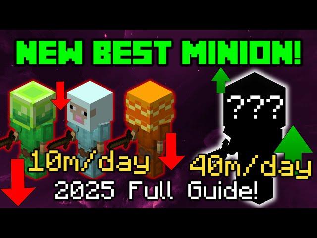 The NEW BEST Minion Setup! | Hypixel Skyblock