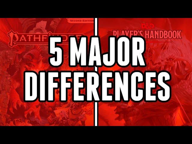 What's the REAL difference between D&D 5e and Pathfinder 2e