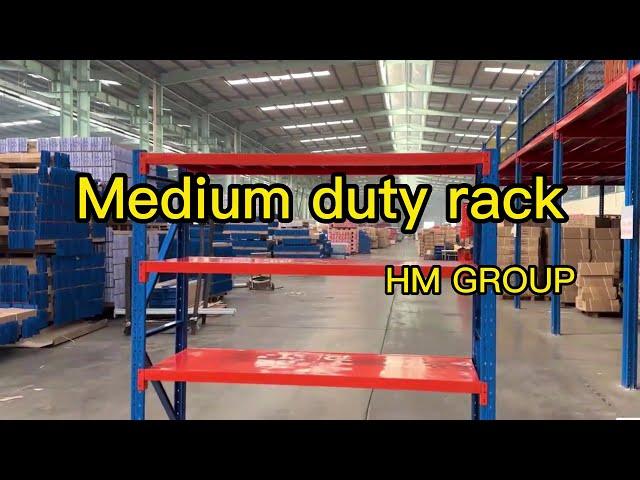 HM Group Medium Duty Racking – Durable Storage Solutions for Efficient Warehousing