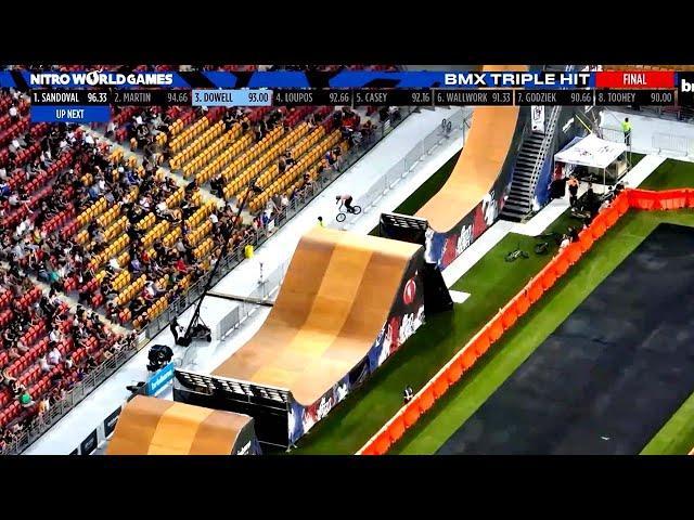 BMX Triple Hit | Nitro World Games 2022