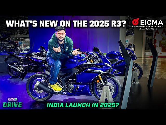 2025 Yamaha R3 Walkaround Video | New Face, Same Bike