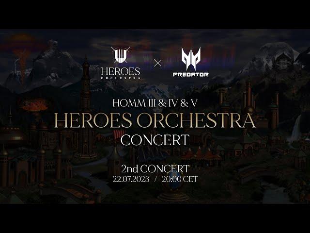 Heroes Orchestra LIVESTREAM - HoMM III & IV & V - 2nd CONCERT