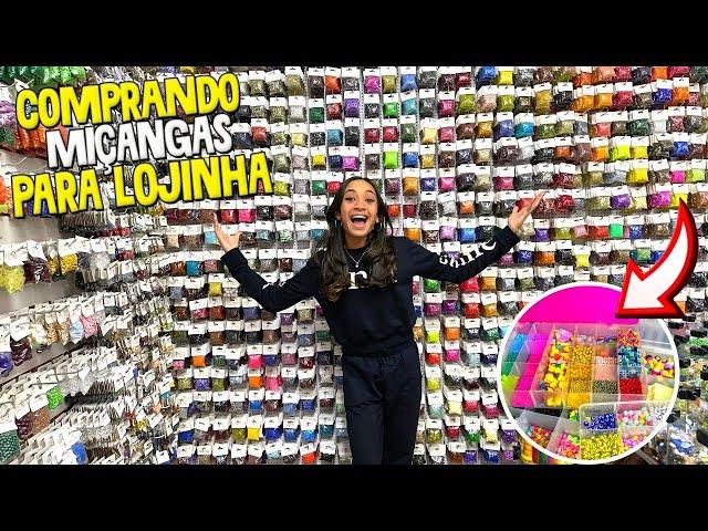 FAZENDO COMPRINHAS DE MIÇANGAS PARA MINHA LOJINHA | O MUNDO DE LARISSA