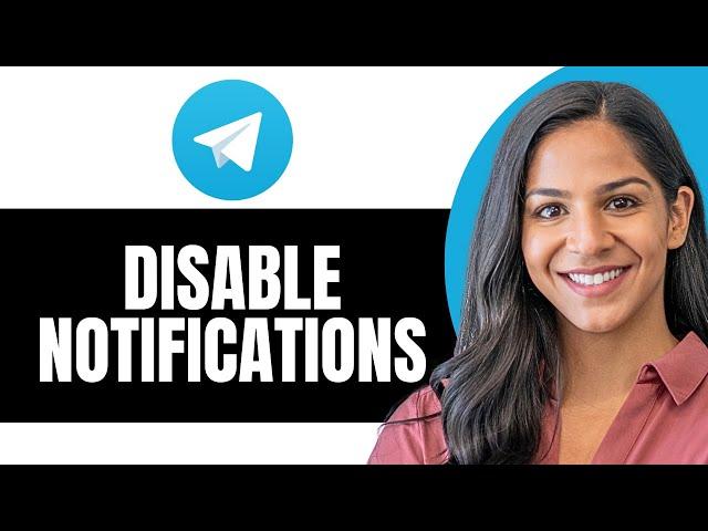 How to disable notifications on Telegram