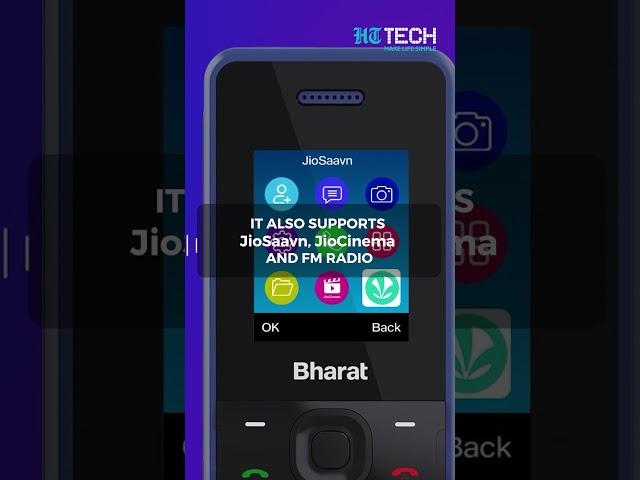 Jio Bharat Phone Launched in India at Rs 999 #jio4g #jiobharatphone #jiobharat4g #jio5gsmartphone