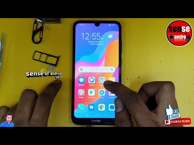 HUAWEI Honor 8A JAT-L29 LATEST Security patch FRP REMOVE DONE EASY METHOD