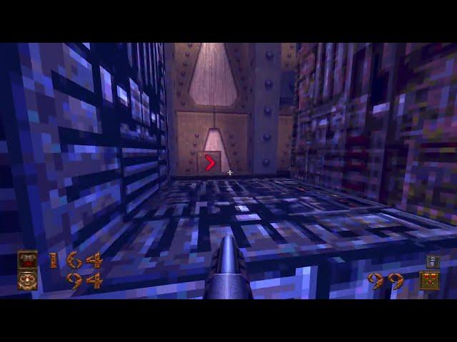 Quake  - E2M1 The Installation Walkthrough (All Secrets)