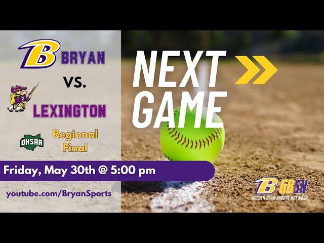 BHS Softball vs. Lexington (Regional Final)  - May 30, 2025