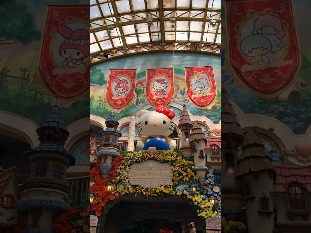 this sanrio boatride is a DREAM, look at how cute they are  #shorts #sanrio #japan #travel #cute