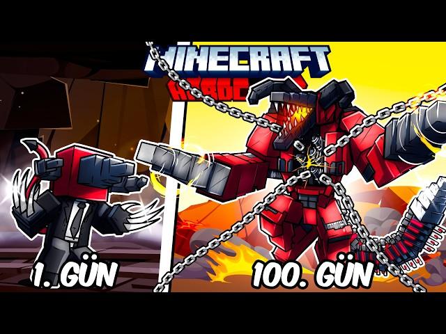 Hardcore Minecraft'ta ŞEYTAN DRILLMAN Olarak 100 Gün Geçirmemin Hikayesi...