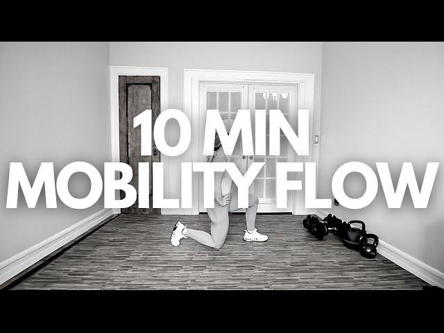 10 MIN MOBILITY FLOW | full body pre workout stretch