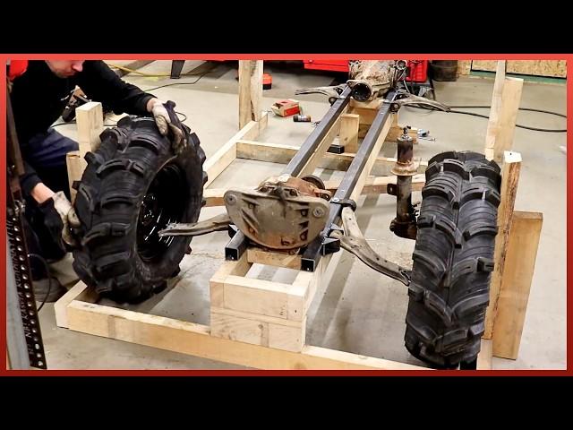 Man Spends 1000 Hours Building All-Terrain Vehicle From Old Car Parts! by @DonnDIY