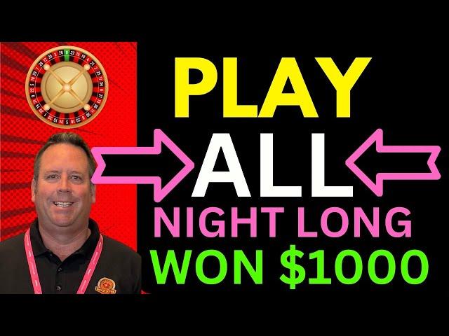 (WON $1000.00) NO LOSSES! WIN PLAYING ROULETTE ALL NIGHT LONG