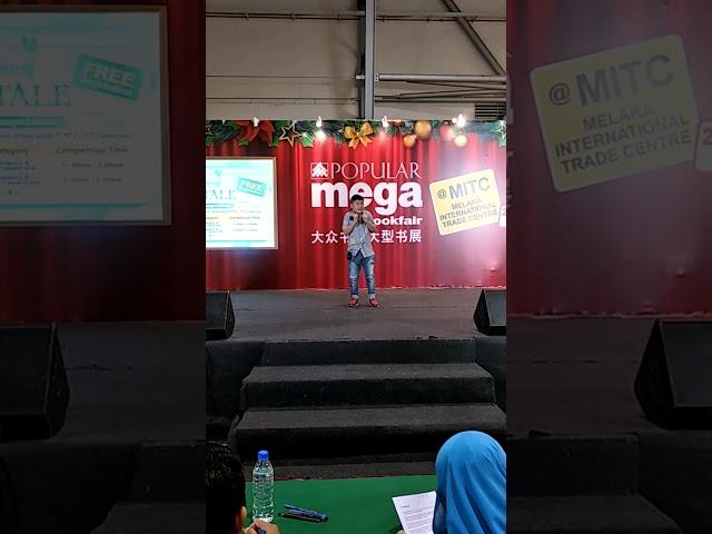 2017 Popular Mega Bookfair Story Telling Competition -2rd Runner Up-Che Boon Ping