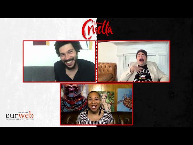 Joel Fry & Paul Walter Hauser Talk Working with Animals, Emma Stone and Fashion in "Cruella"