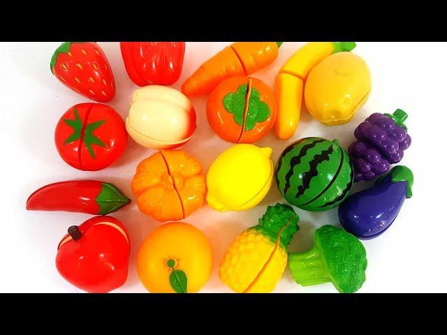 Learn name With Fruits and Vegetables Surprise Toys Fun Video