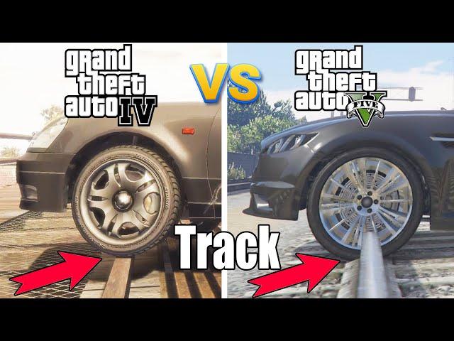 Unbelievable Shocking Details - GTA 4 vs GTA 5