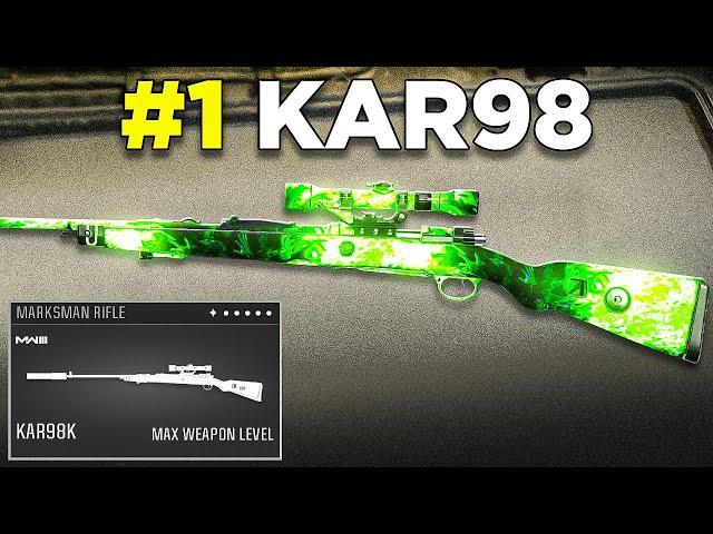 new KAR98 LOADOUT is *BROKEN* in Warzone!  (Best Kar98k Class Setup)