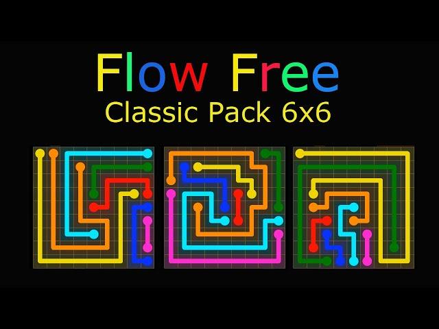 Flow Free - Classic 6x6 - Level 06