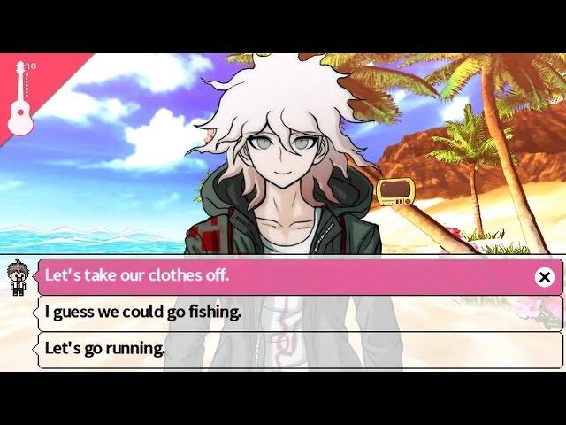 Dangan Island - "Let's take our clothes off." (Beach) [Danganronpa 2]