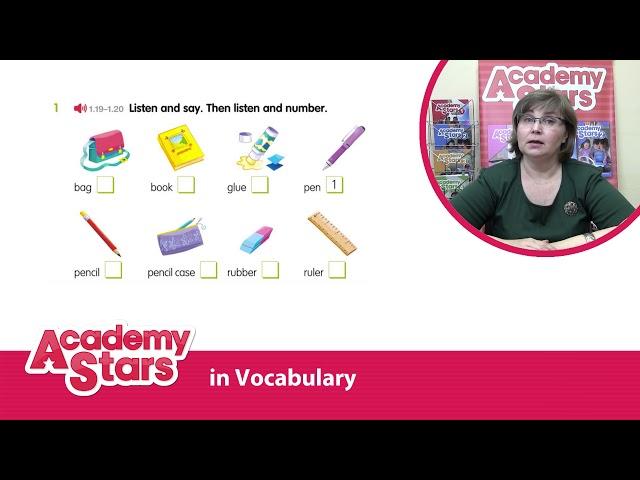 Academy Stars in Vocabulary