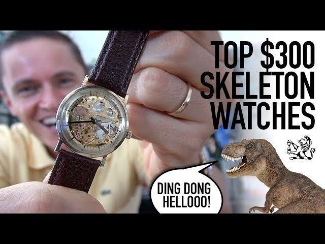 The 3 Coolest Skeleton Watches Around $300 - Mechanical, Auto & Quartz