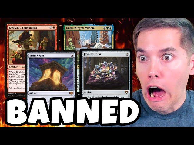 Commander Just Banned a Ton of MTG Cards From The Format | Ban Announcement